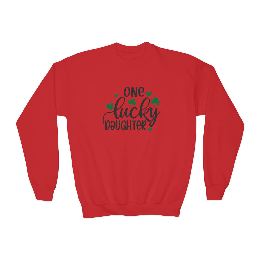 Personalized One Lucky Daughter St. Patrick's Day Kids Sweatshirt - With Bundle | Soft Kids Cotton | Comfortable Playwear - Image 12