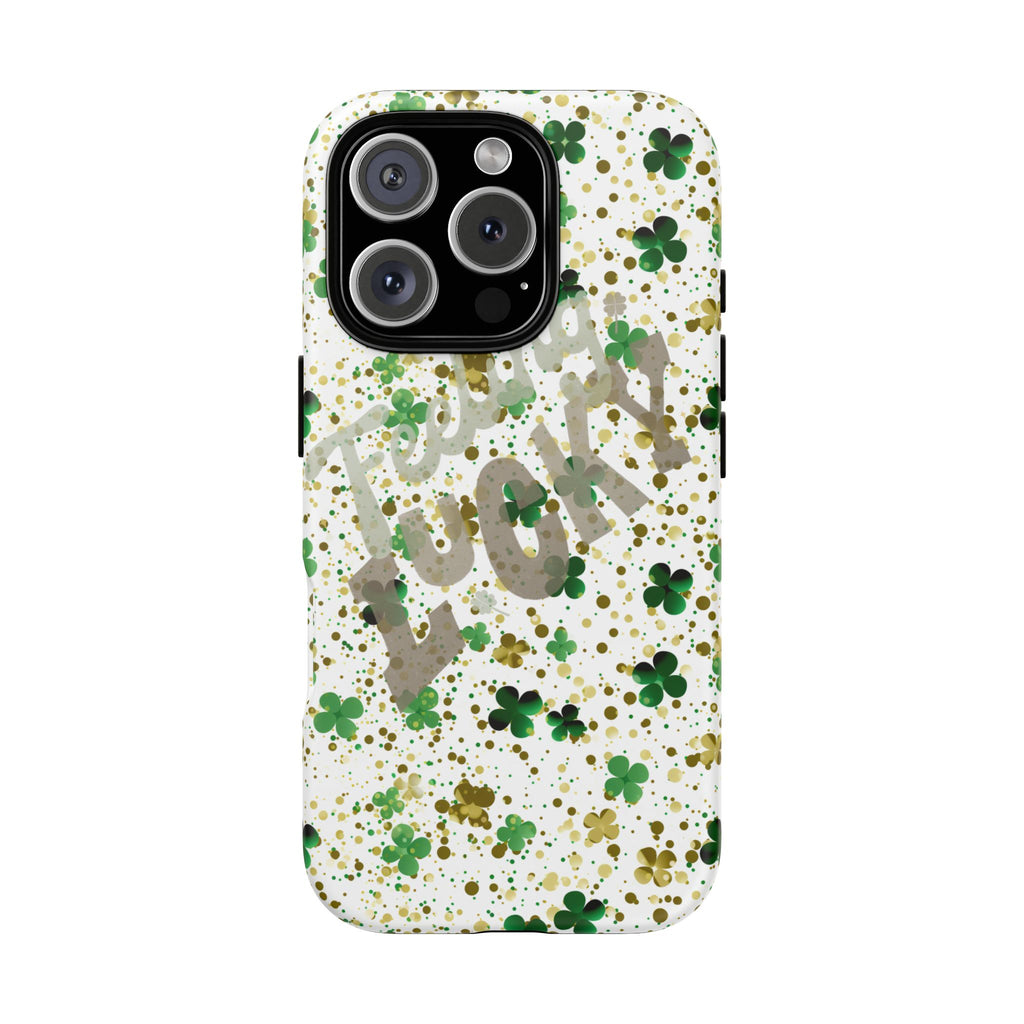 Feeling Lucky St. Patrick’s Day Phone Case – Durable & Stylish | Shock-Absorb Protection | Sleek Modern Style - Image 24