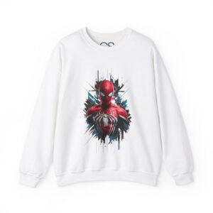 Spider-Man-Themed Crewneck Sweatshirt | Comfortable Cotton Blend | Everyday Casual