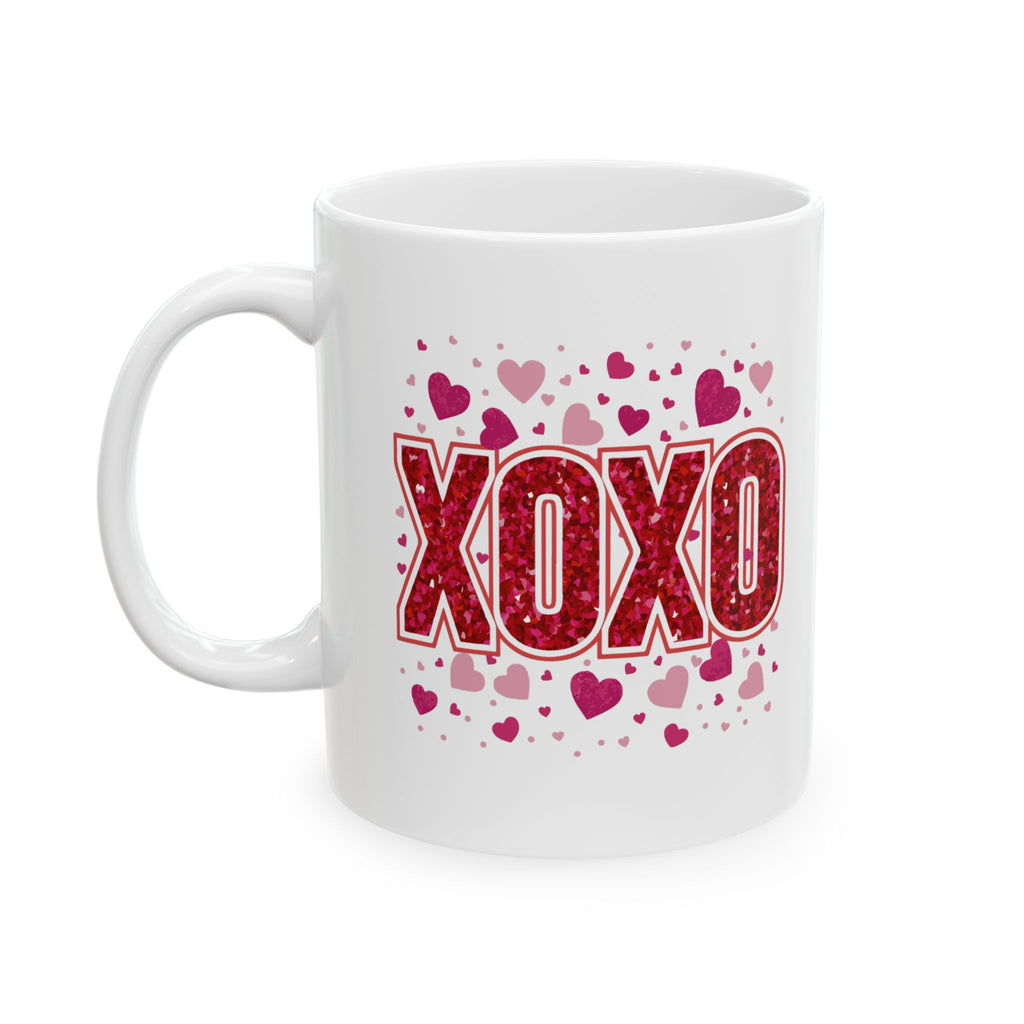 Personalized XOXO Valentine's Day Mug | Premium Ceramic Cup | Perfect Gift for Coffee Lovers
