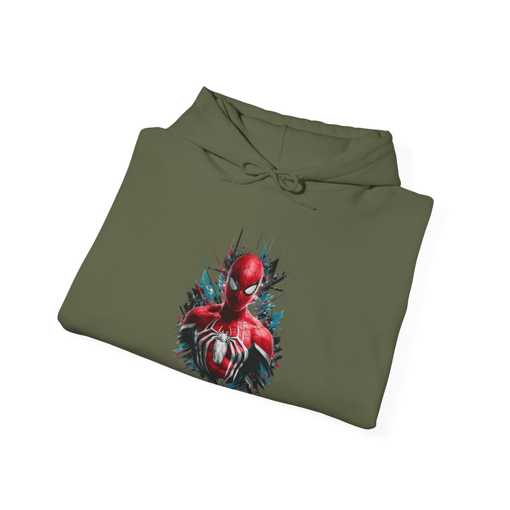 Spider-Man-Themed Hooded Sweatshirt | Cozy Fleece Lined | Perfect for Cold Days - Image 16