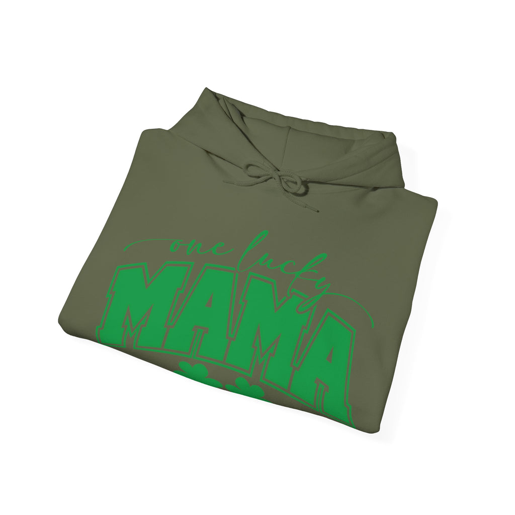 One Lucky Mama & Mini Matching St. Patrick's Day Hoodie Set | Cozy Fleece Lined | Perfect for Cold Days - Image 5