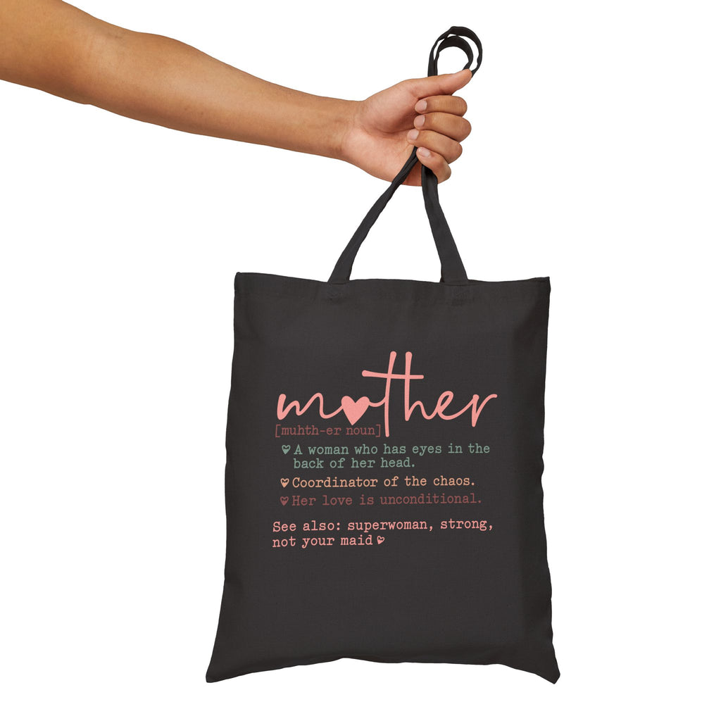 Mother Definition Canvas Tote Bag | Durable Canvas | Everyday Carry-All - Image 7