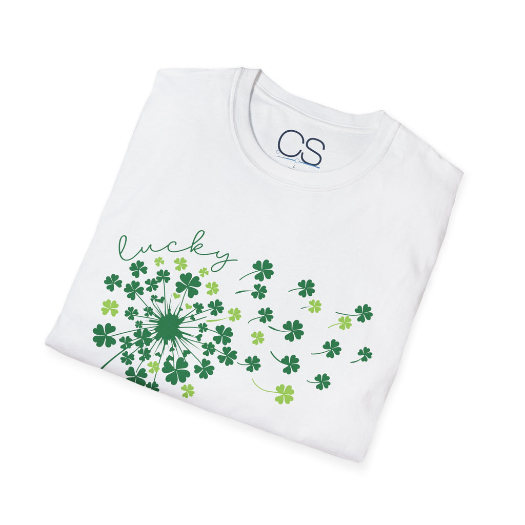 Luck of the Irish Dandelion Unisex Softstyle T-Shirt | Soft Premium Cotton Tee | Casual Everyday Comfort - Image 18