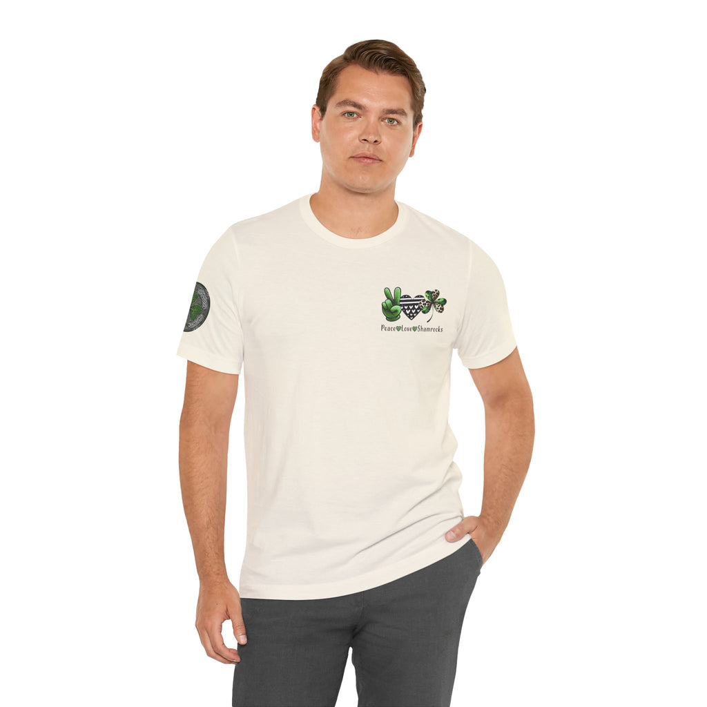 Farm Fresh Four Leaf Clover T-Shirt | Soft Premium Cotton Tee | Casual Everyday Comfort - Image 3