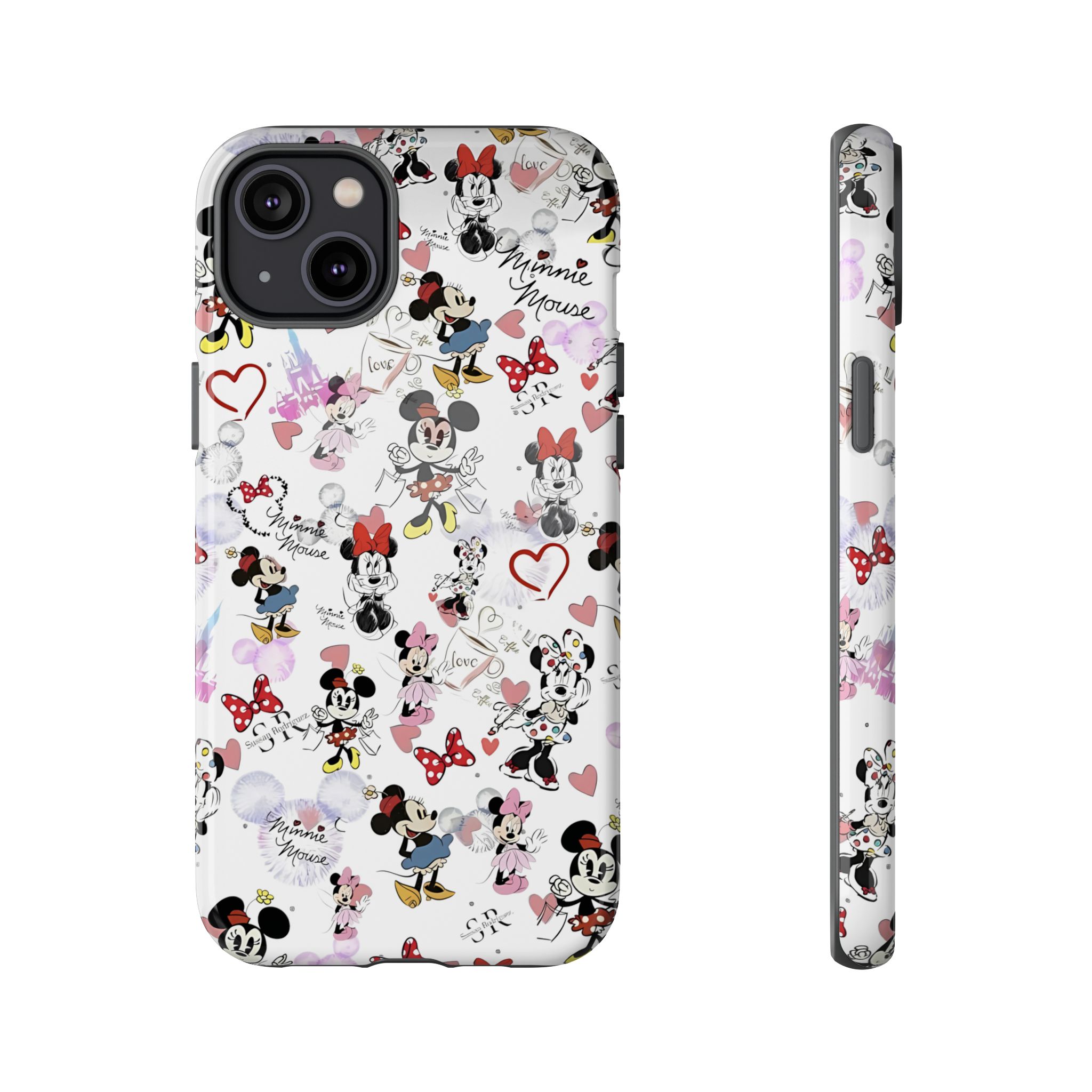 Vintage Minnie Mouse Durable Phone Case - Image 29