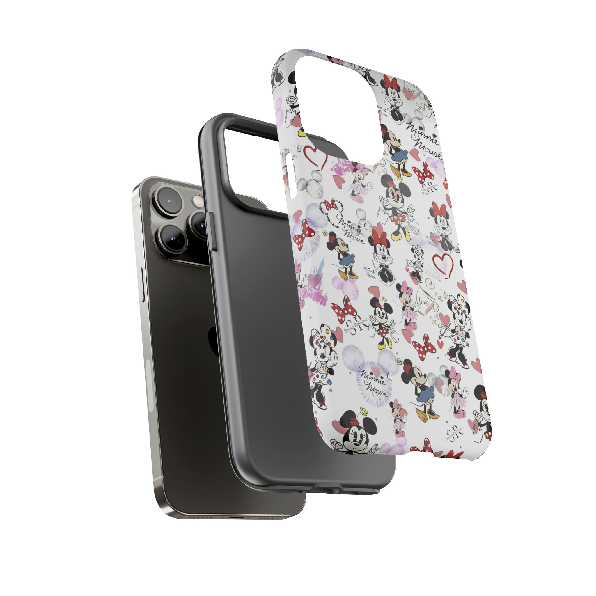 Vintage Minnie Mouse Durable Phone Case - Image 43