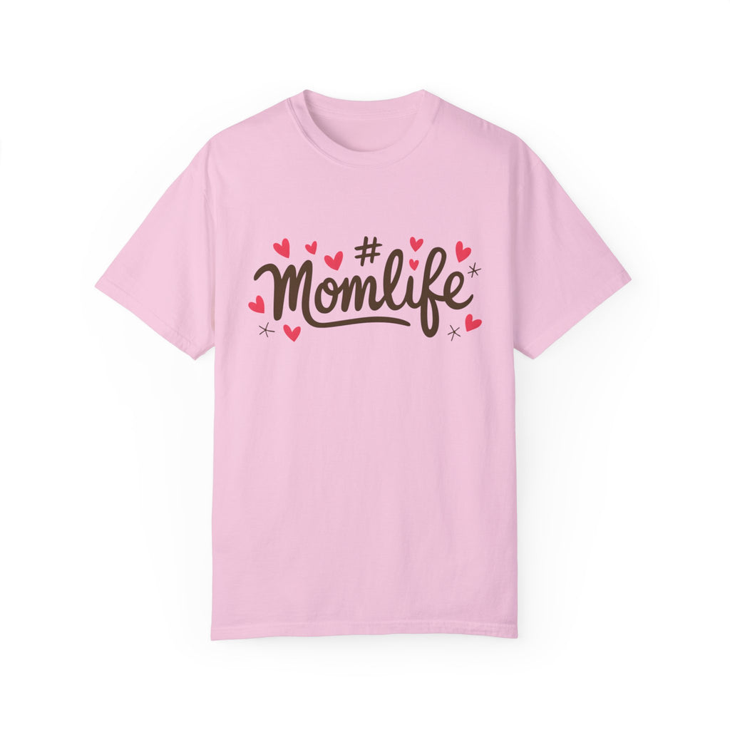 Momlife Heart-Adorned T-Shirt | Soft Premium Cotton Tee | Casual Everyday Comfort - Image 15