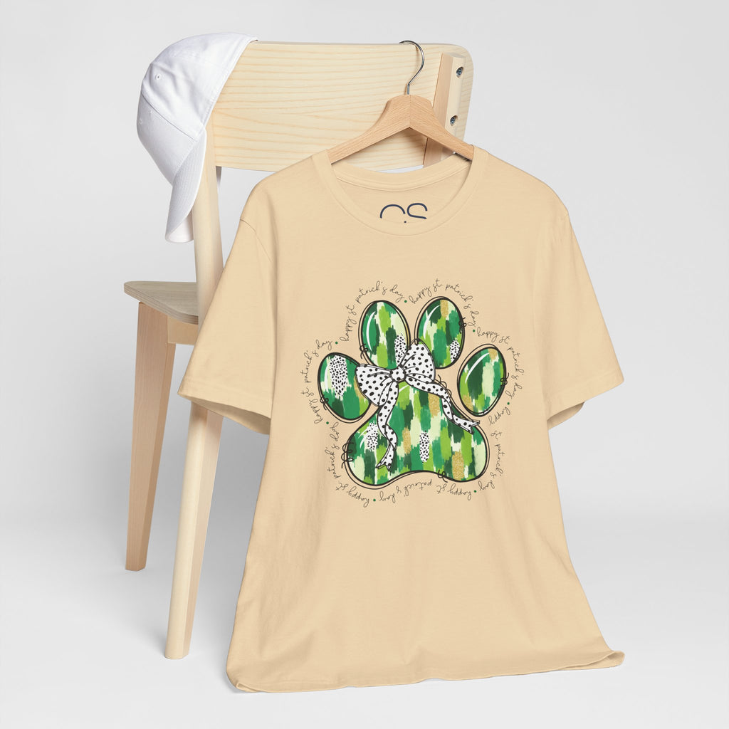 Lucky Pup St. Patrick's Day T-Shirt | Soft Premium Cotton Tee | Casual Everyday Comfort - Image 3