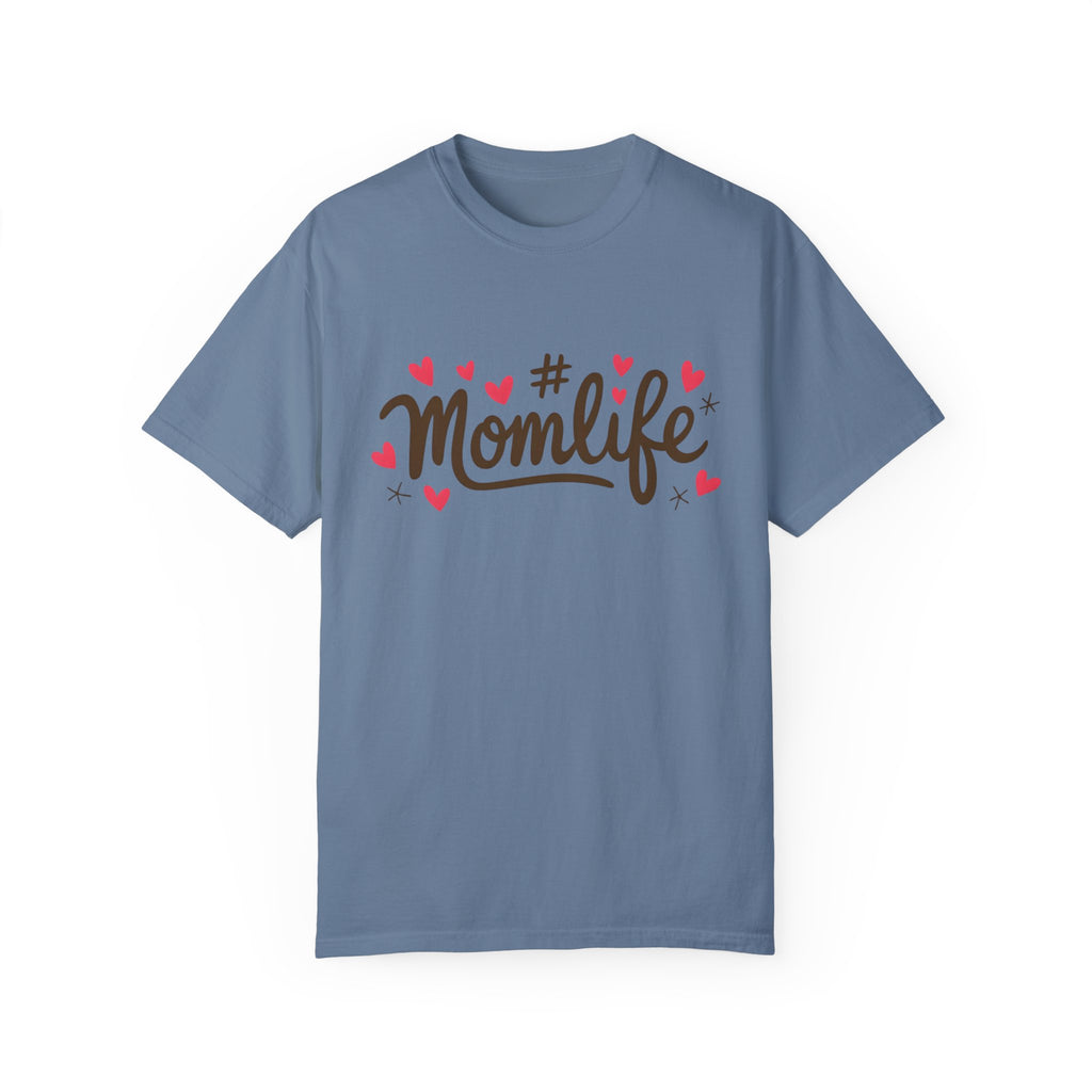 Momlife Heart-Adorned T-Shirt | Soft Premium Cotton Tee | Casual Everyday Comfort - Image 14