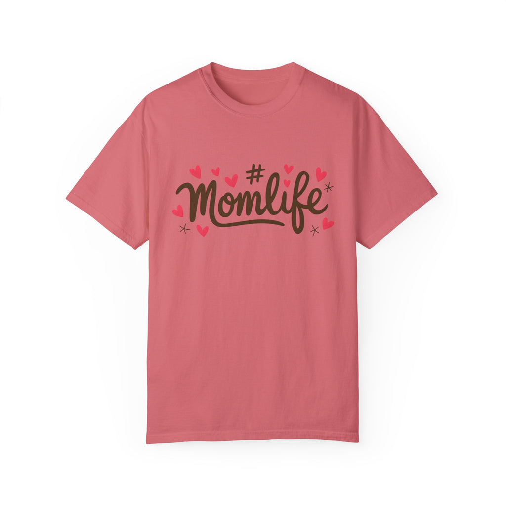 Momlife Heart-Adorned T-Shirt | Soft Premium Cotton Tee | Casual Everyday Comfort - Image 17