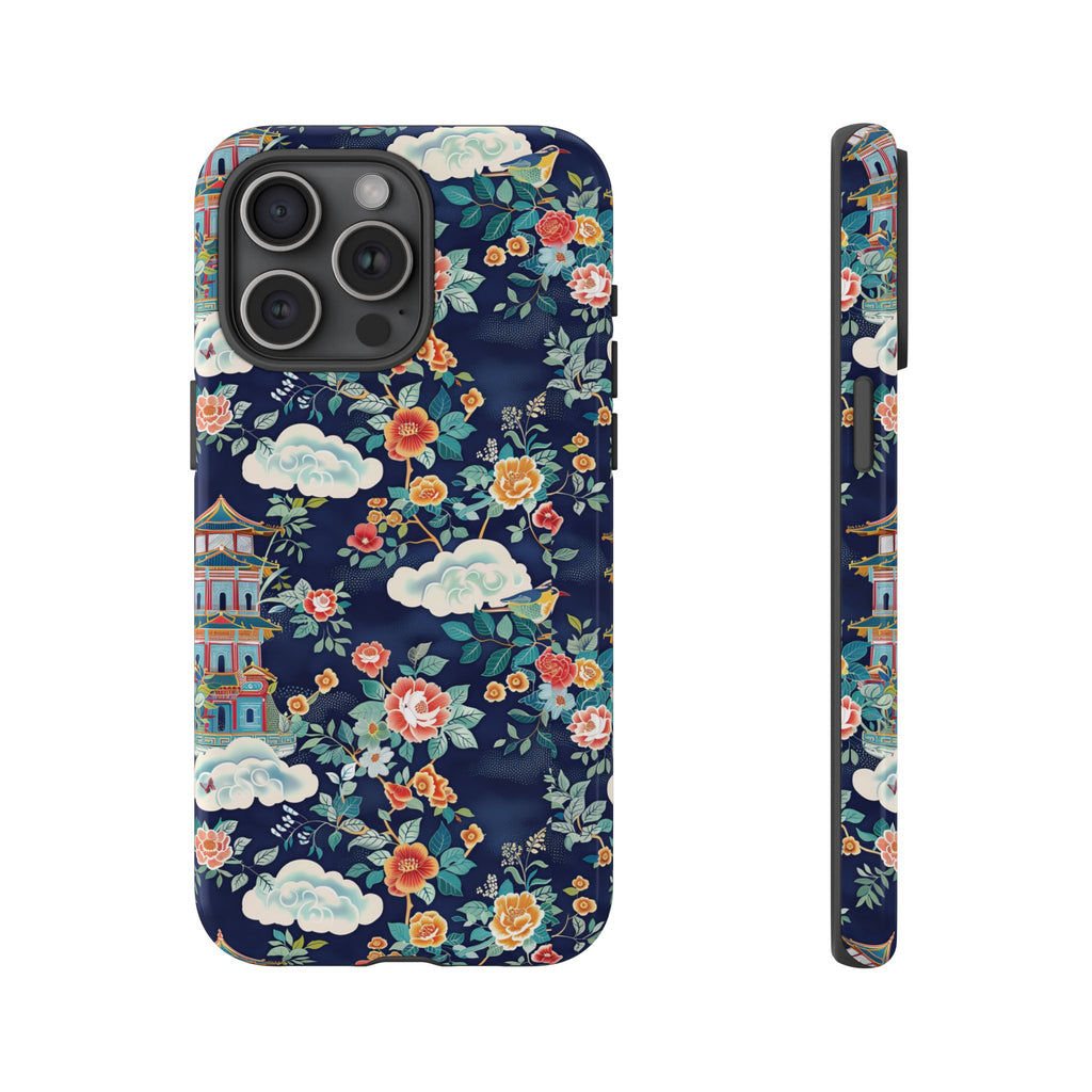 Enchanting Chinoiserie-Inspired Durable Phone Case | Shock-Absorb Protection | Sleek Modern Style - Image 14