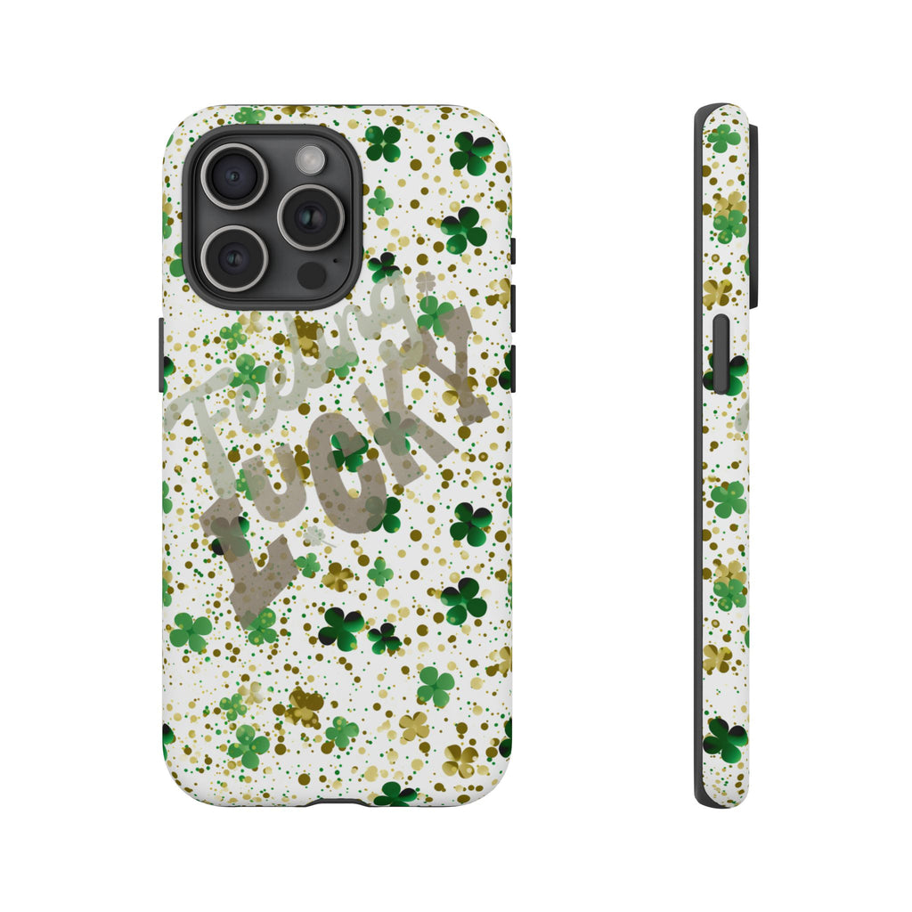 Feeling Lucky St. Patrick’s Day Phone Case – Durable & Stylish | Shock-Absorb Protection | Sleek Modern Style - Image 14