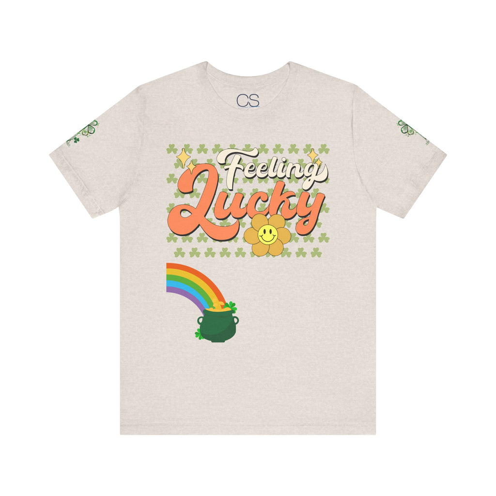 Feeling Lucky St. Patrick's Day Unisex Jersey Short Sleeve Tee | Soft Premium Cotton Tee | Casual Everyday Comfort - Image 14