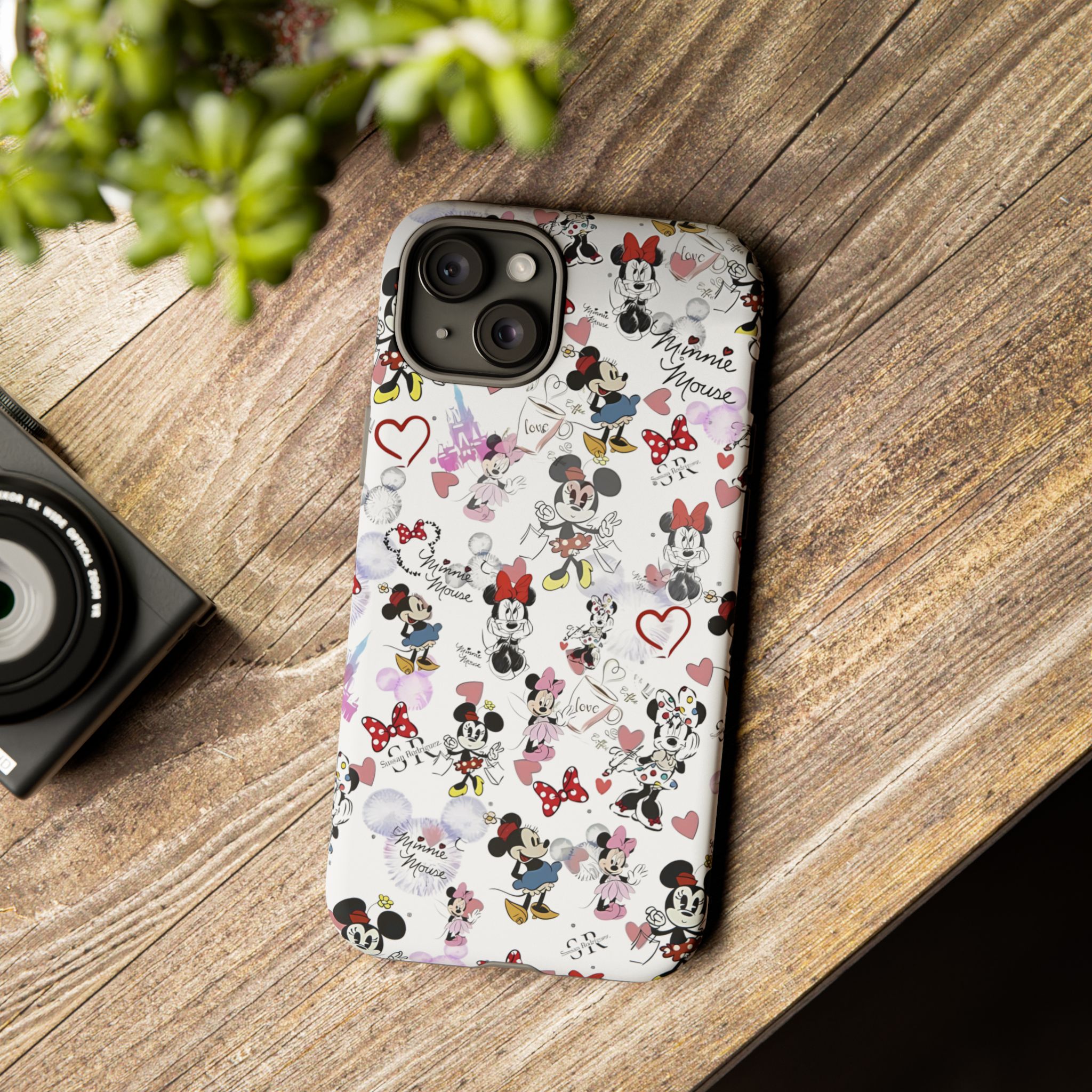 Vintage Minnie Mouse Durable Phone Case - Image 80