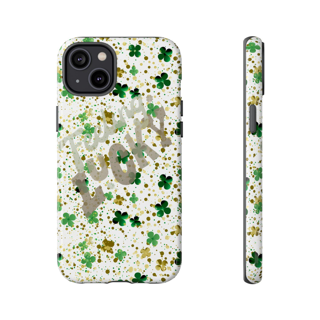 Feeling Lucky St. Patrick’s Day Phone Case – Durable & Stylish | Shock-Absorb Protection | Sleek Modern Style - Image 37