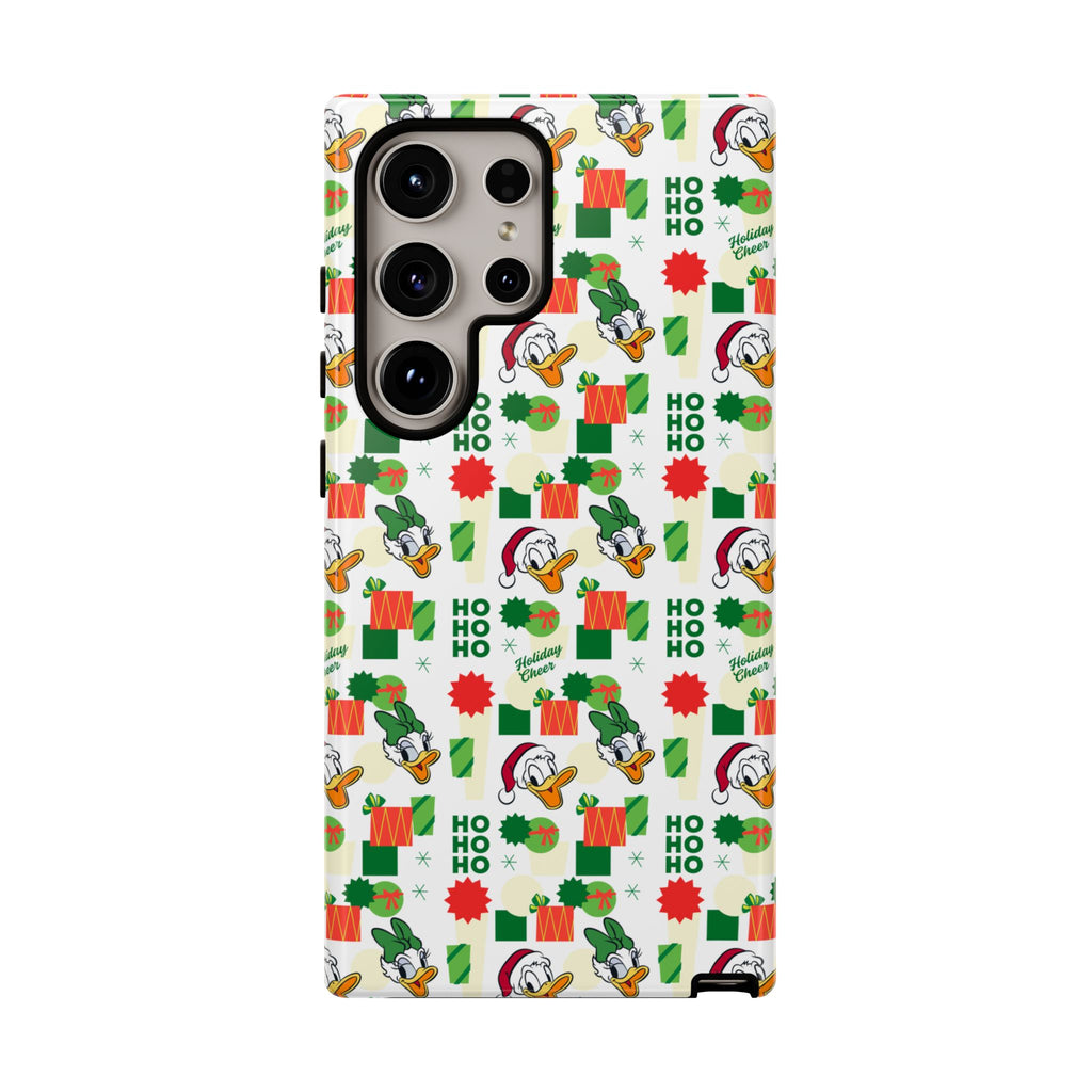 Disney Donald Duck and Daisy Christmas-Themed Durable Phone Case | Shock-Absorb Protection | Sleek Modern Style - Image 41