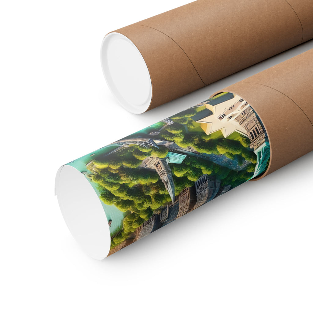 New York City Aerial View Poster | High-Quality Matte Print | Wall Art Masterpiece - Image 3