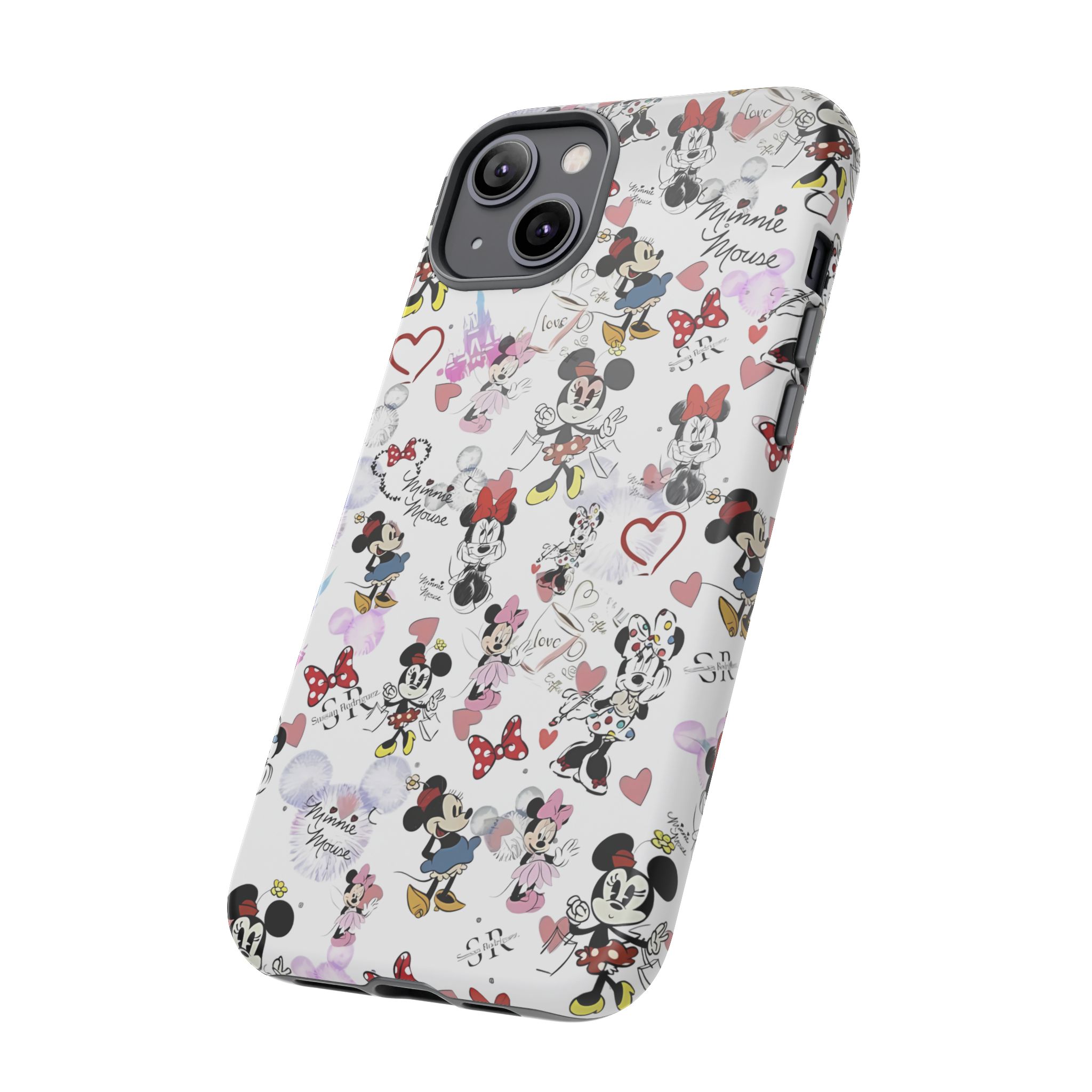 Vintage Minnie Mouse Durable Phone Case - Image 34
