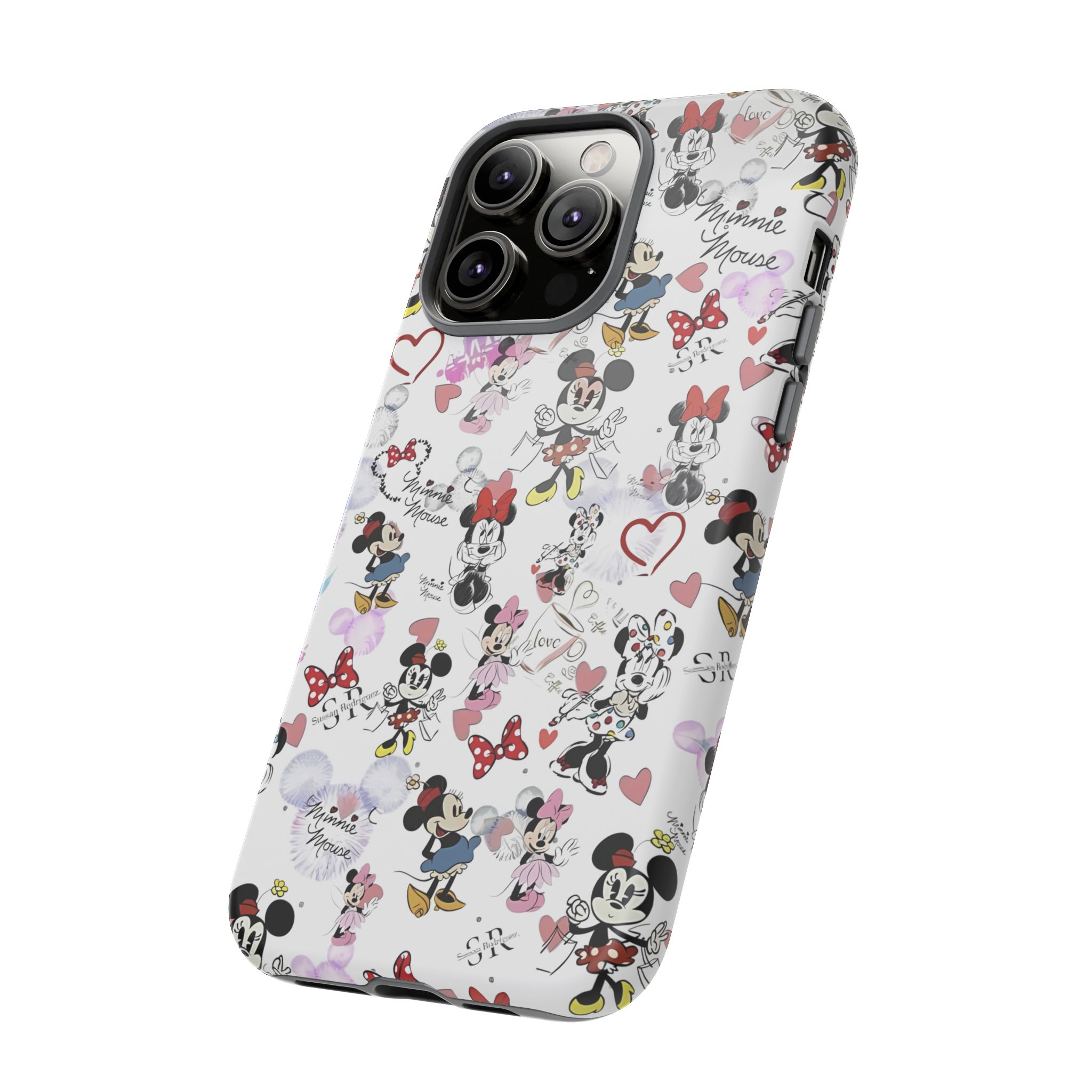 Vintage Minnie Mouse Durable Phone Case - Image 42