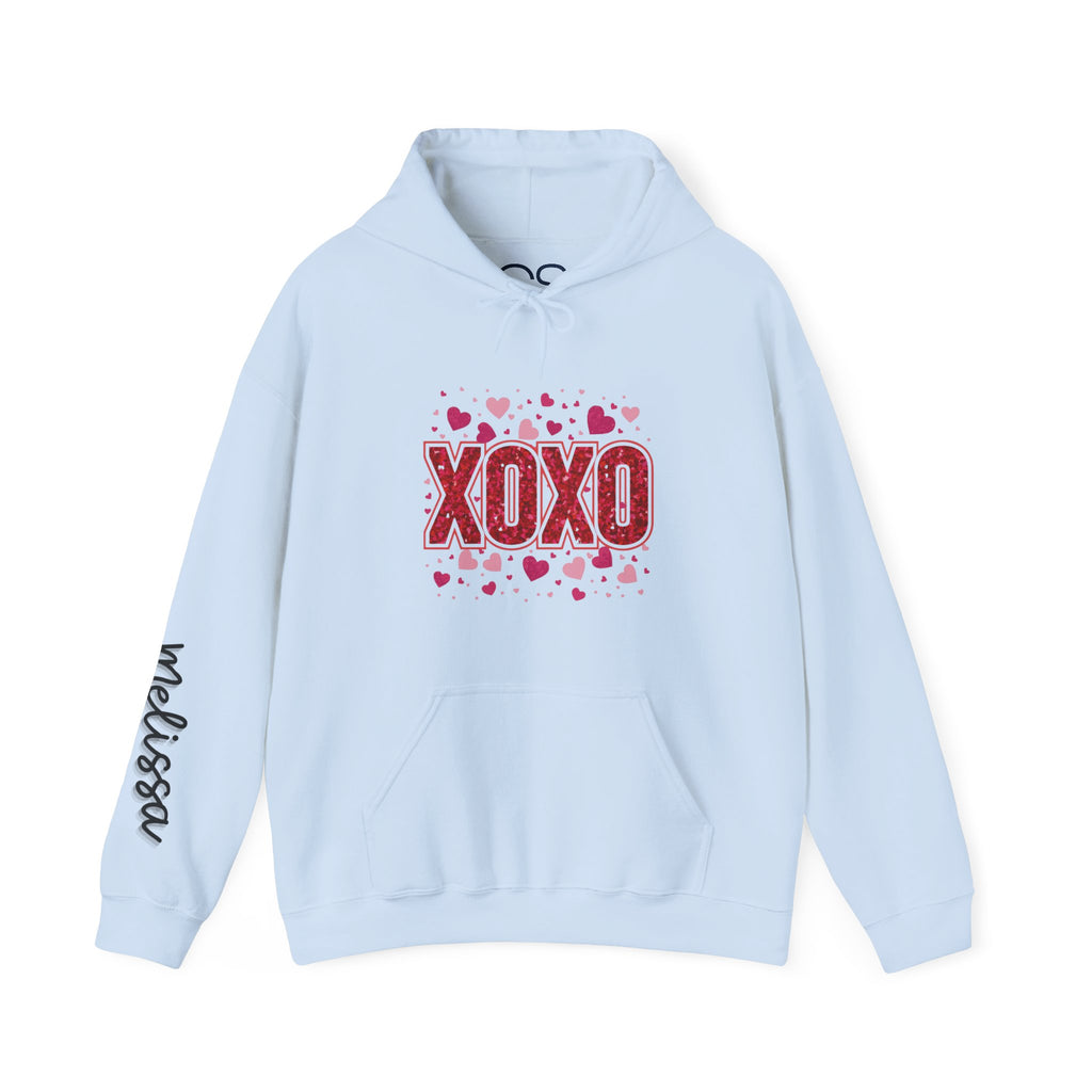 Personalized You Are Loved Hooded Sweatshirt | Cozy Fleece Lined | Perfect for Cold Days - Image 4