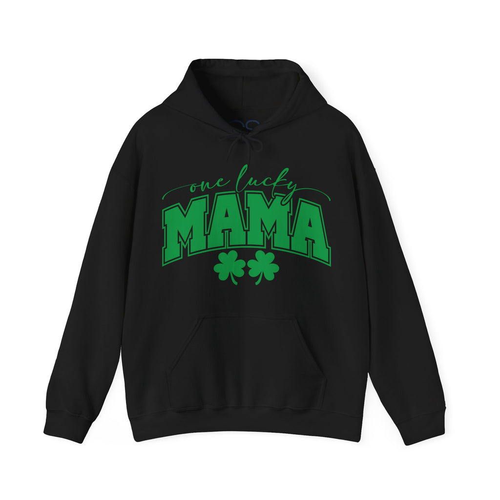 One Lucky Mama & Mini Matching St. Patrick's Day Hoodie Set | Cozy Fleece Lined | Perfect for Cold Days - Image 16