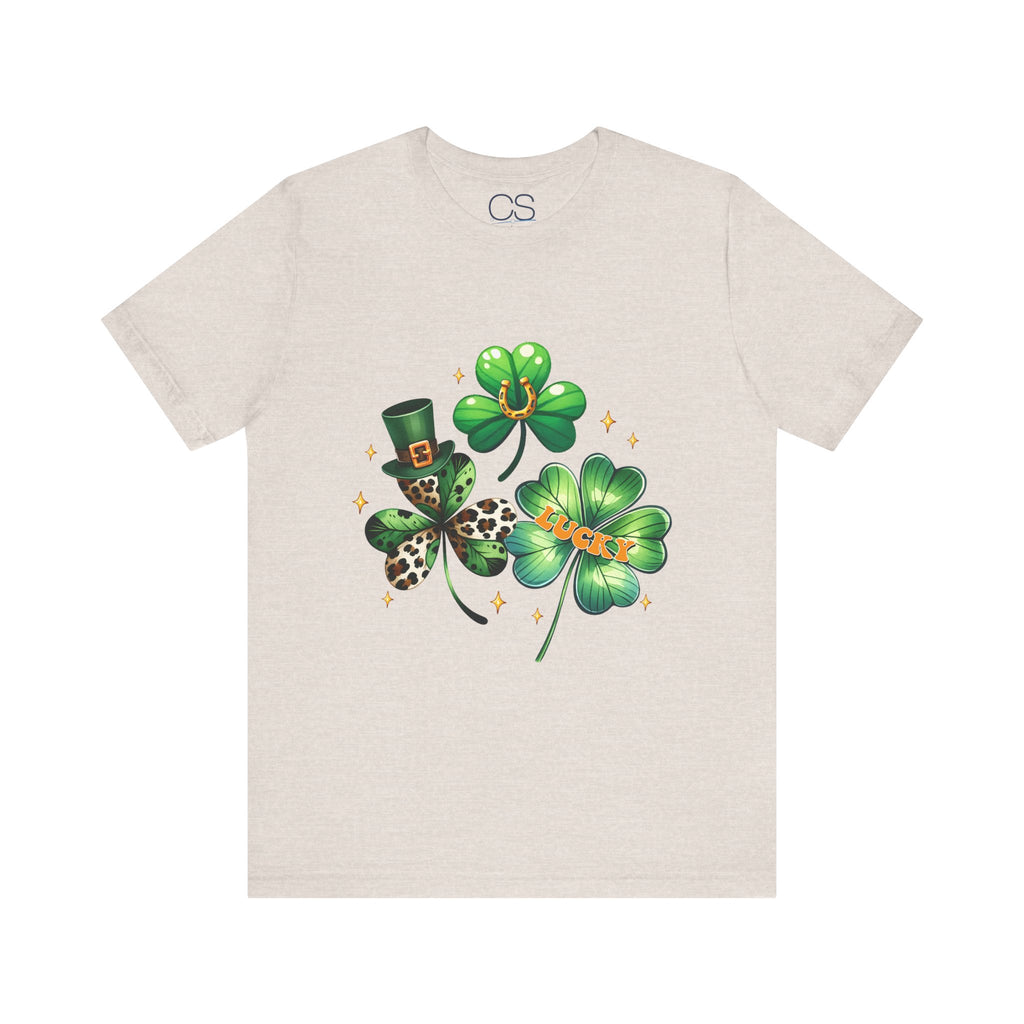 Shamrock Garden T-Shirt | Soft Premium Cotton Tee | Casual Everyday Comfort - Image 13