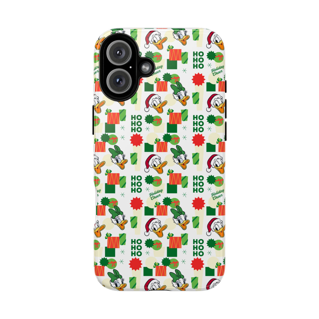 Disney Donald Duck and Daisy Christmas-Themed Durable Phone Case | Shock-Absorb Protection | Sleek Modern Style - Image 15