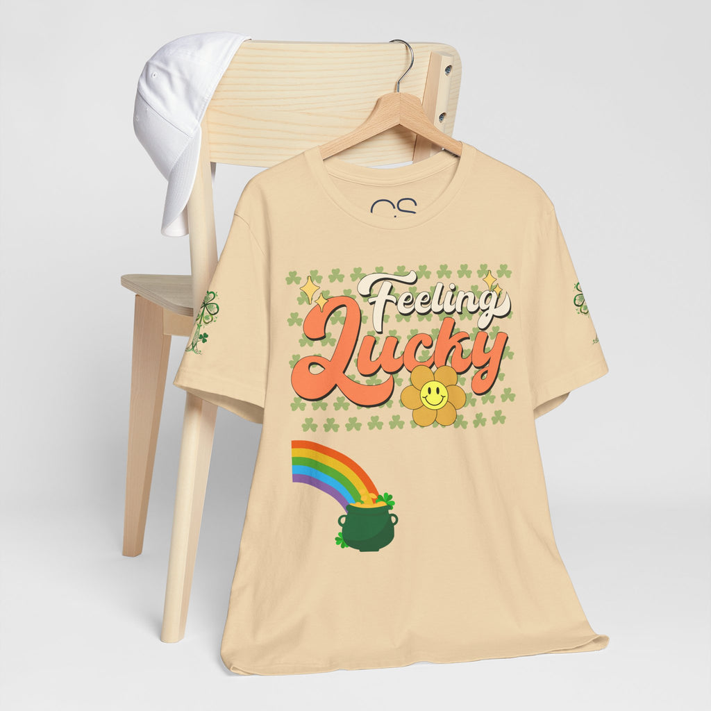 Feeling Lucky St. Patrick's Day Unisex Jersey Short Sleeve Tee | Soft Premium Cotton Tee | Casual Everyday Comfort - Image 20