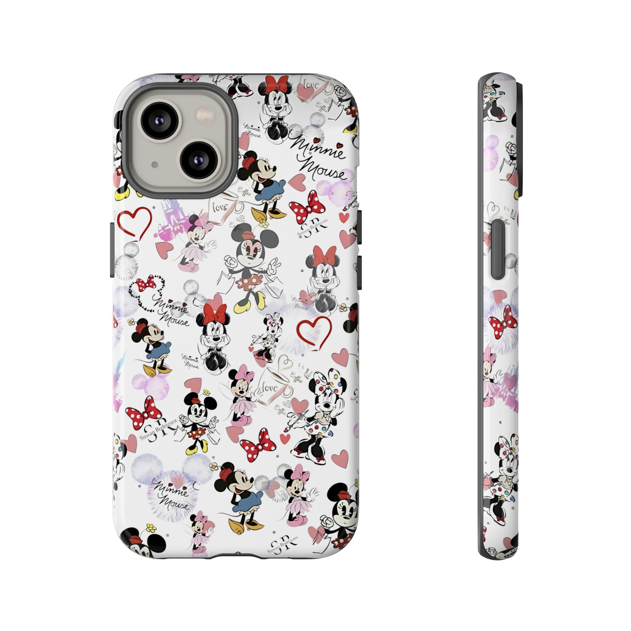 Vintage Minnie Mouse Durable Phone Case - Image 13