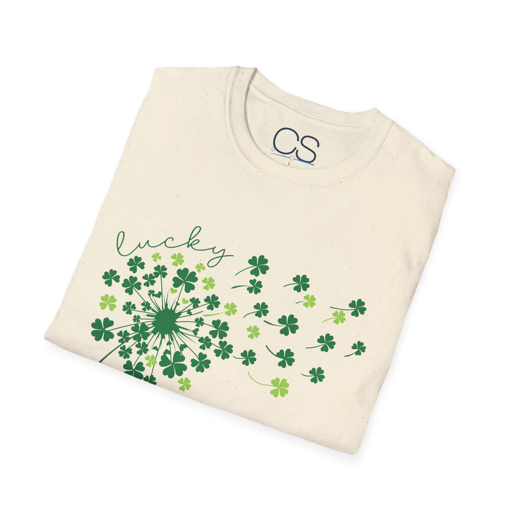 Luck of the Irish Dandelion Unisex Softstyle T-Shirt | Soft Premium Cotton Tee | Casual Everyday Comfort - Image 22