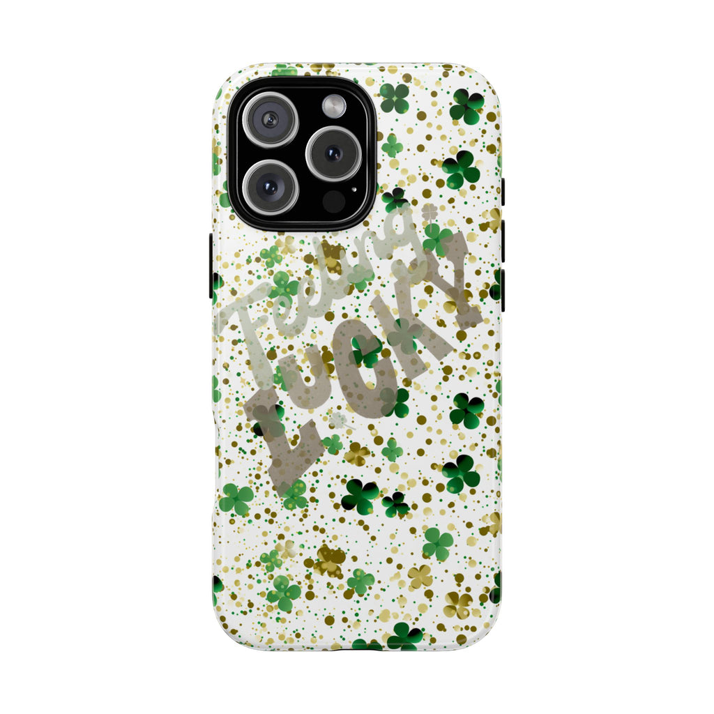 Feeling Lucky St. Patrick’s Day Phone Case – Durable & Stylish | Shock-Absorb Protection | Sleek Modern Style - Image 25