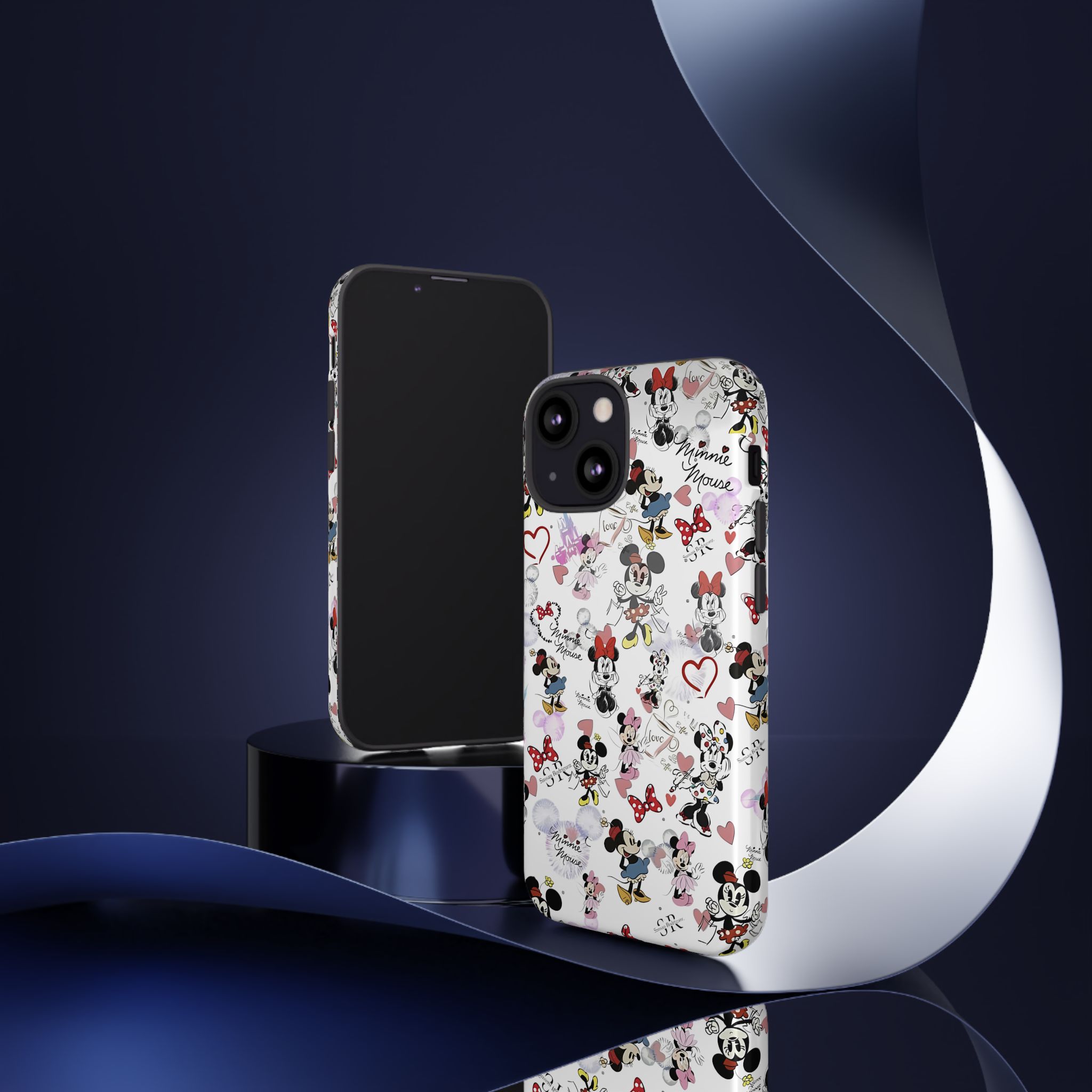 Vintage Minnie Mouse Durable Phone Case - Image 6