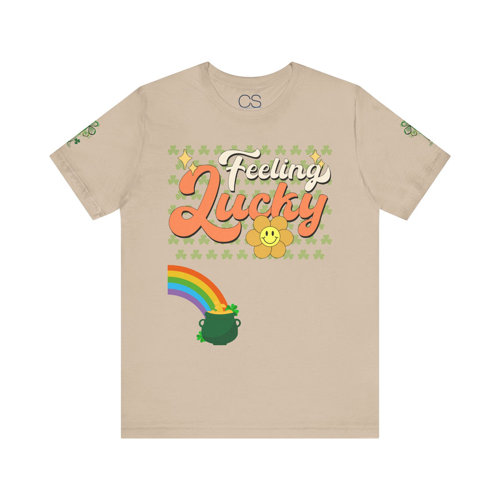 Feeling Lucky St. Patrick's Day Unisex Jersey Short Sleeve Tee | Soft Premium Cotton Tee | Casual Everyday Comfort - Image 16