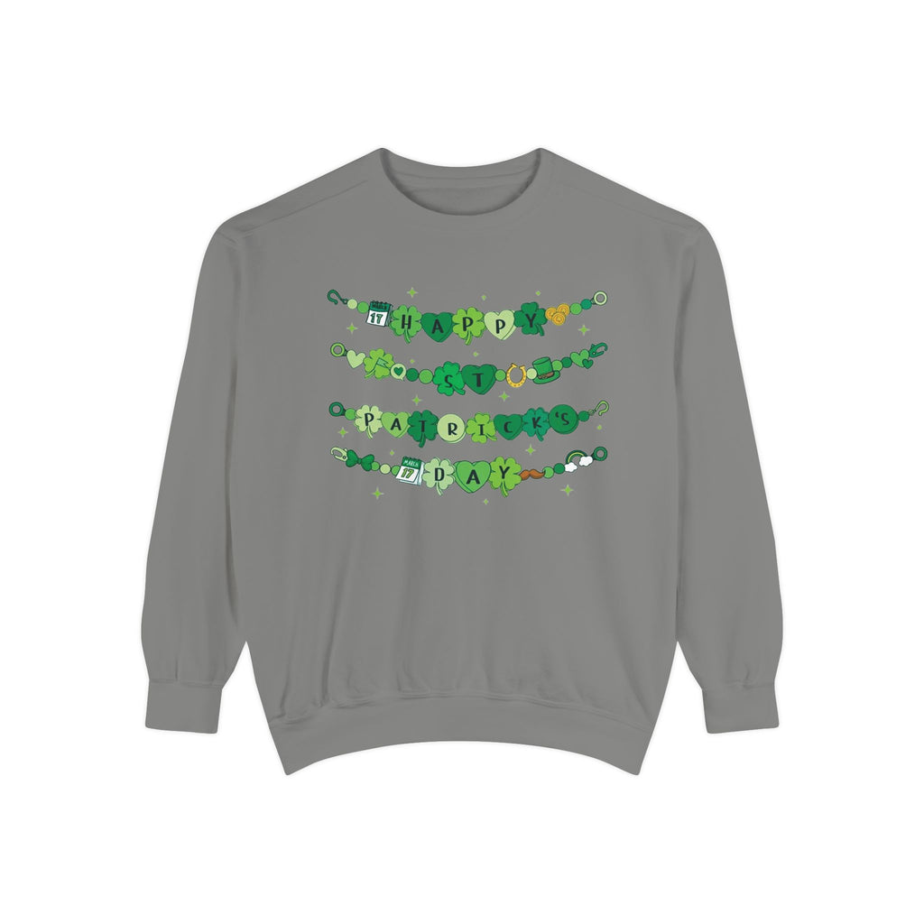 Happy St. Patrick's Day Sweatshirt | Comfortable Cotton Blend | Everyday Casual - Image 4