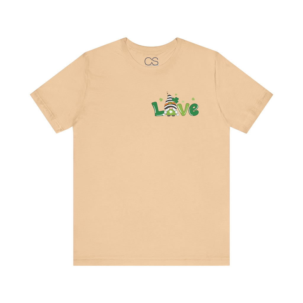 St. Patrick's Love GNOME Unisex Jersey Short Sleeve Tee | Soft Premium Cotton Tee | Casual Everyday Comfort - Image 16