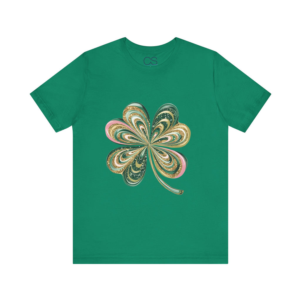 Artistic Shamrock T-Shirt | Soft Premium Cotton Tee | Casual Everyday Comfort - Image 18