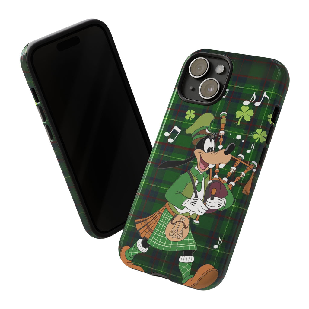 Disney Goofy St. Patrick's Day Durable Phone Case | Shock-Absorb Protection | Sleek Modern Style - Image 2